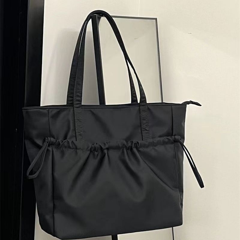 Waterproof Nylon Tote Bag for Women - Large Capacity, Chic & Versatile Shoulder Handbag