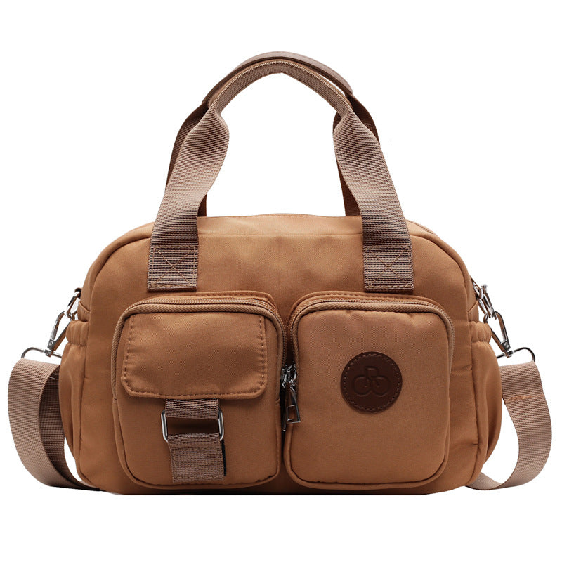 Sophisticated Canvas Tote Bag for Women - Large Capacity, Multi-Way Carry Handbag for Everyday Chic