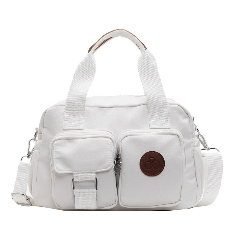 Sophisticated Canvas Tote Bag for Women - Large Capacity, Multi-Way Carry Handbag for Everyday Chic