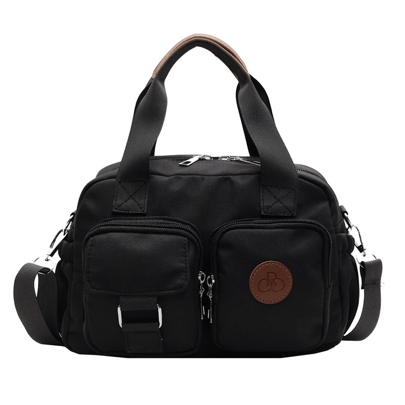 Sophisticated Canvas Tote Bag for Women - Large Capacity, Multi-Way Carry Handbag for Everyday Chic