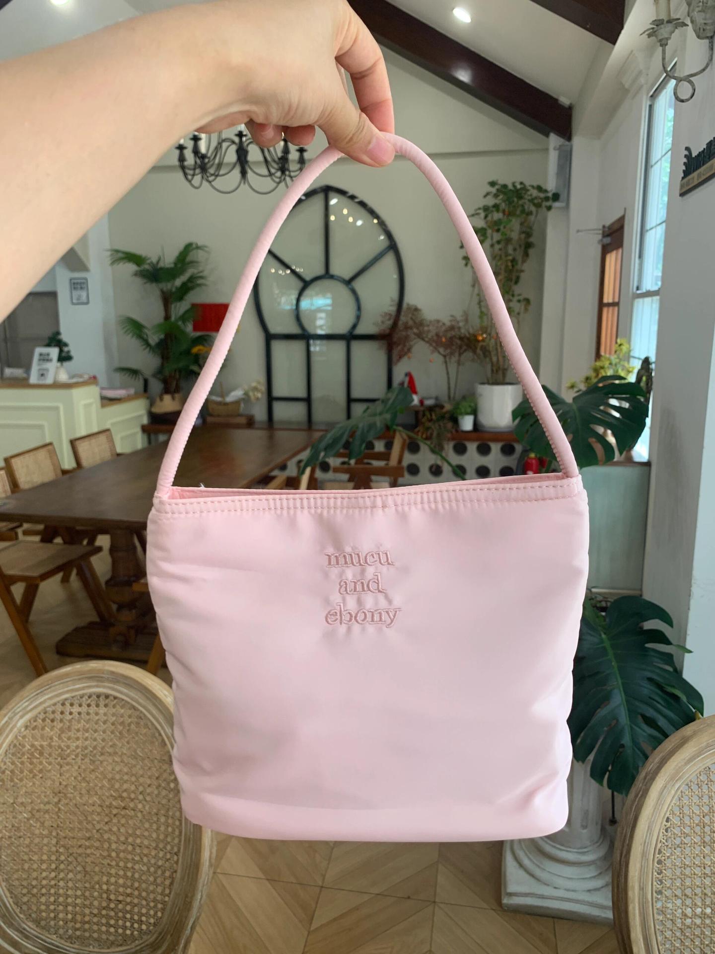 Much&Eboy Women's Chic Nylon Casual Shoulder Bag - Versatile Bucket Handbag