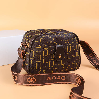 Casual Chic Women's Crossbody Shoulder Bag - Versatile & Trendy