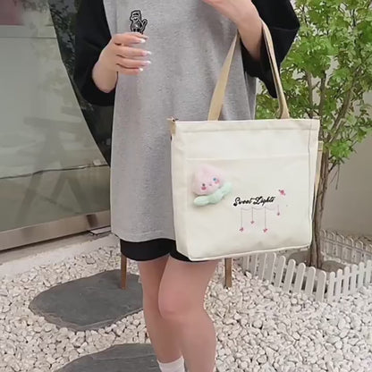 Waterproof Nylon Tote Bag for Women - Large Capacity, Chic & Versatile Shoulder Handbag